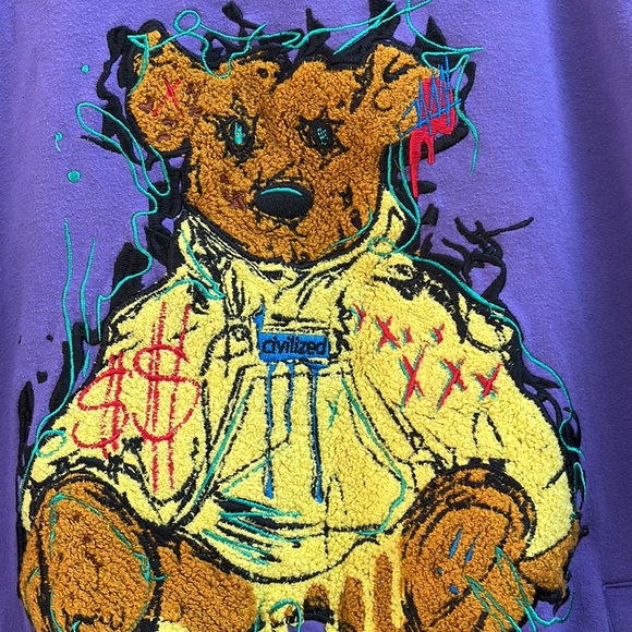 Civilized Purple Sweatshirt - Picture 3 of 5